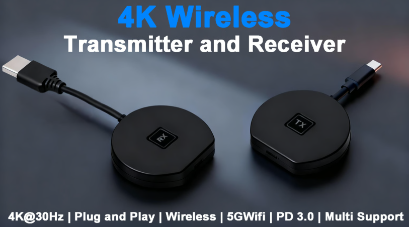 PikLink:True Wireless 4K USB-C Transmitter and HDMI Receiver