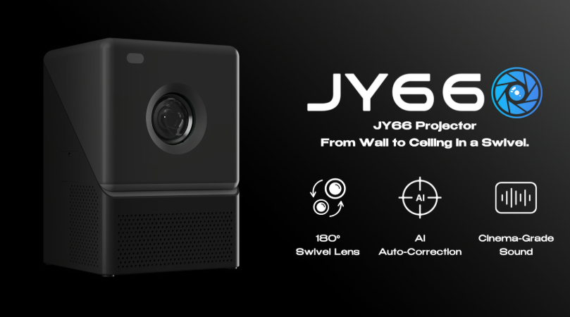 JY66 Projector--Turns Your Ceiling Into a Cinema.