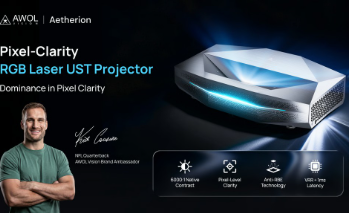 AWOL Vision Aetherion: Pixel-Clarity RGB Laser UST Projector
