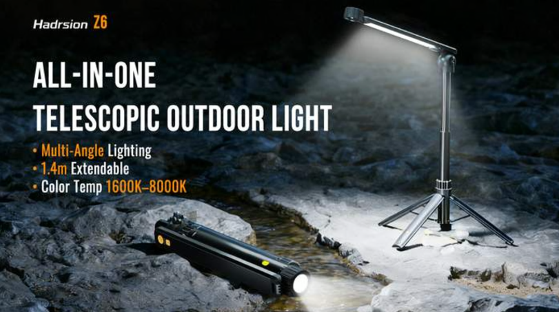  Hadrsion Z6: All-in-1 Outdoor Light for the Wild