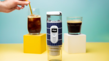  Nityk: Portable Solar Coffee Maker with 15,000mAh Power Bank