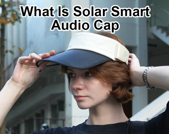  Solar-Powered Smart Audio Cap