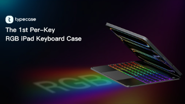  Typecase Edge Pro: The 1st Per-Key RGB iPad Keyboard Case