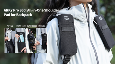 ARKY Pro 360: All-in-One Shoulder Pad for Backpack