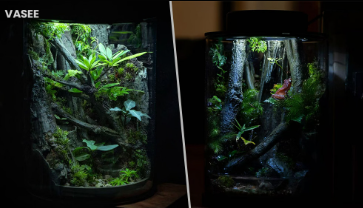 Vasee Y02：Craft Your Own Biome/The 3D-Printed Ecosystem Jar