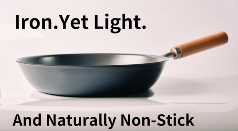 The Lightweight Iron Pan Perfected by Japan