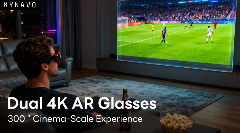 Xynavo — Lightweight AR Glasses for Cinema-Scale Immersion