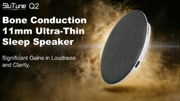 Only 11mm Thin — Sleep Speaker with Bone Conduction Mode