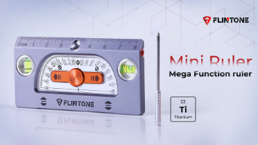 FLINTONE MegaRuler:Feel Every Millimeter,Master Every Degree