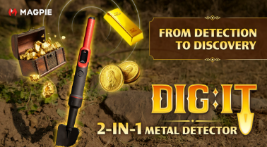 [DIG:IT]Discover Hidden Treasures with 2-in-1 Metal Detector
