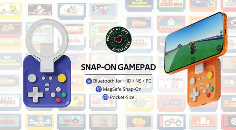 abxylute M4 Snap-On Phone Controller for Anytime Pocket Play