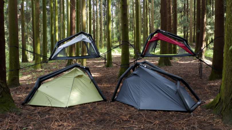  FLOAT Tent — A Modular Shelter That Moves From Ground to Air