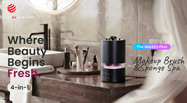  The First 4-in-1 Clean-Dry Spa for Makeup Brushes & Sponges