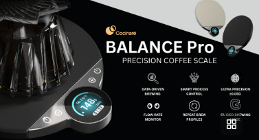  Balance Pro — Dual-Flow Smart Coffee Scale for Better Brews