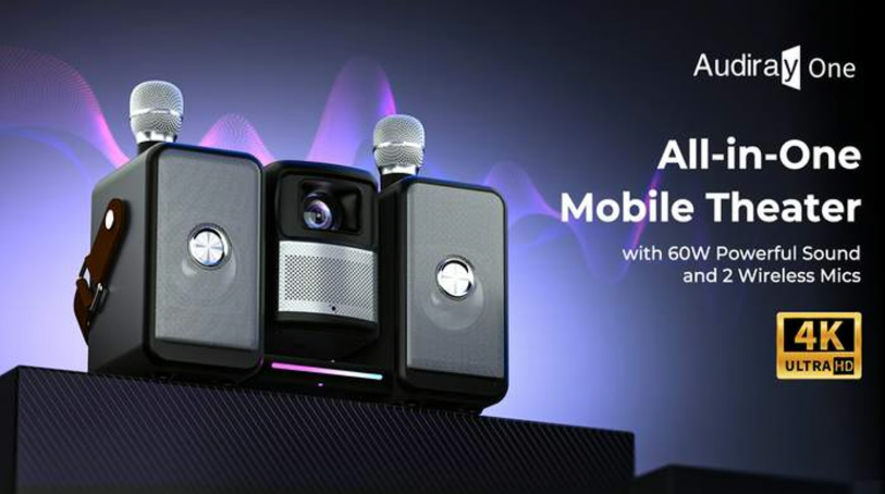  Audiray One: Your Portable Mini Theater Anywhere