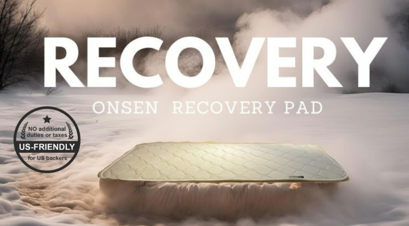 Experience Deep Sleep with Japanese Onsen Recovery Pad