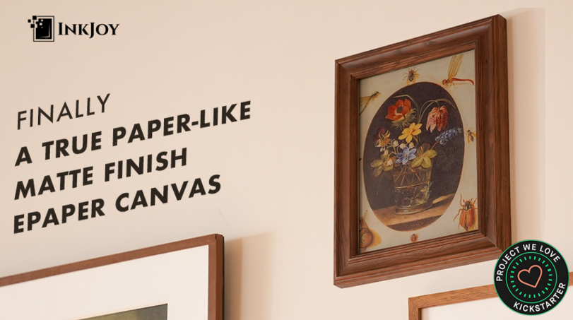 InkJoy Frame: The True ePaper Canvas