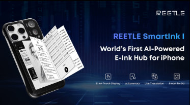 REETLE SmartInk I: World’s First AI E-Ink Hub for iPhone