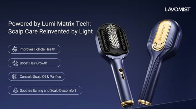 Lavomist Scalp Care Device: Light-Powered Hair & Scalp Care