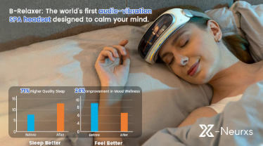 B-Relaxer Headset: Relax Your Brain, Improve Your Sleep.