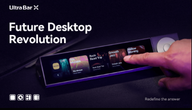  UltraBar X: Modular. Smart. Your Desktop Command Center.