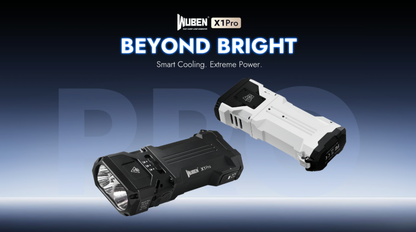 WUBEN X1Pro — 13,000 Lumens. Compact Power, Redefined.