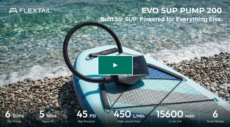 Evo Sup Pump 200: Built for SUP. Powered for Everything Else