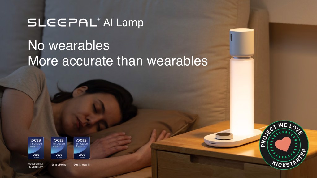 Sleepal｜World’s First Contactless Bedside AI Sleep System