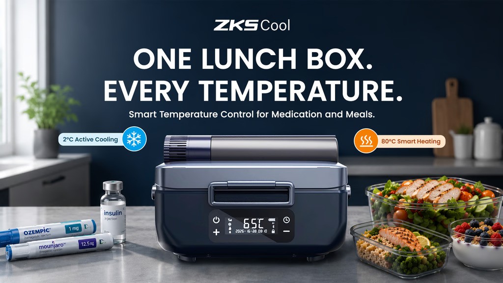 ZKSCool CoolHeat: One Lunch Box. Every Temperature. 