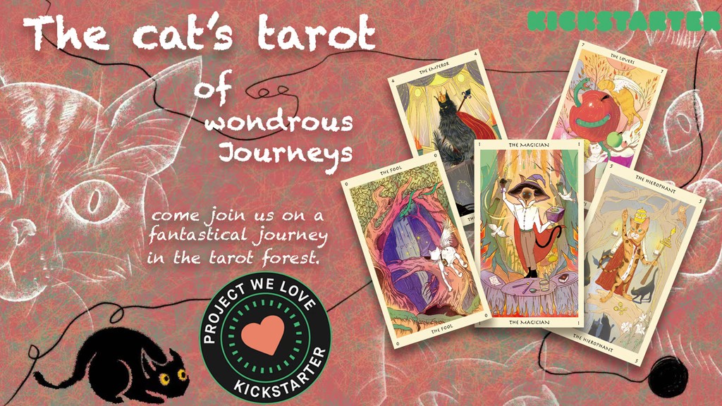 The Cat’s Tarot of Wondrous Journeys