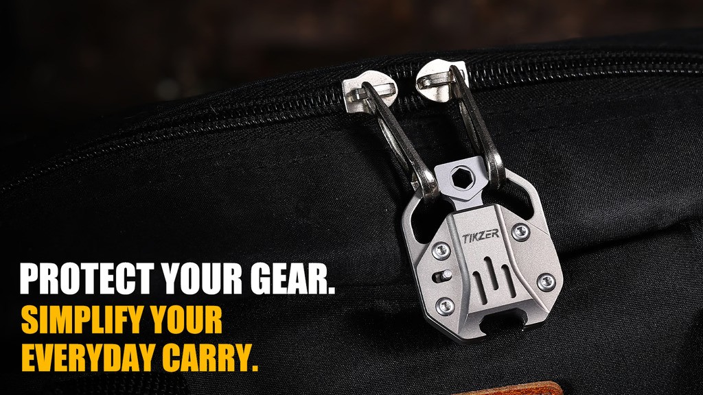 Dual Locking. Quick Access. No More Accidental Zipper Open