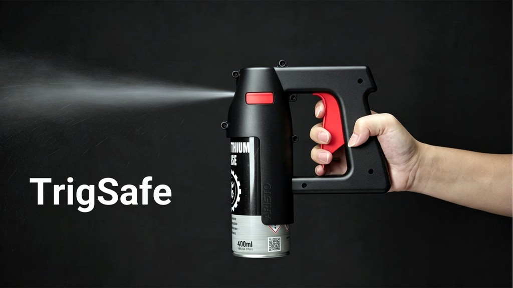 TrigSafe – Ultimate Anti-Explosion Aerosol Spray Handle