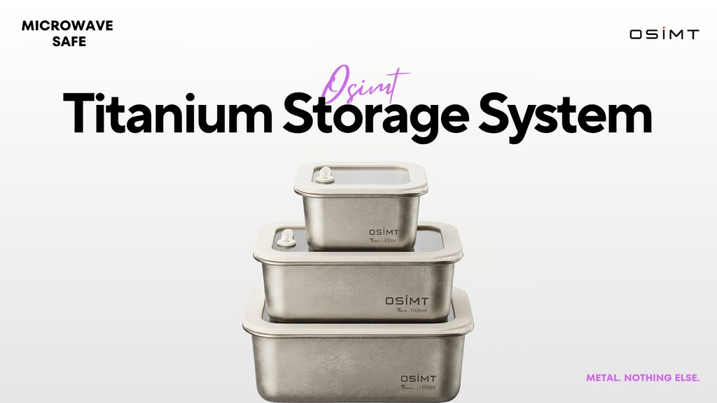 OSIMT: The Microwave-Safe Titanium Storage System