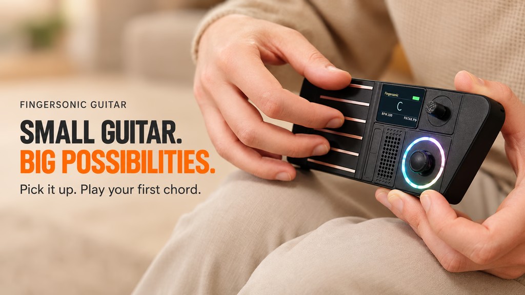 The Smart Guitar That Brings a Whole Band to Your Fingertips